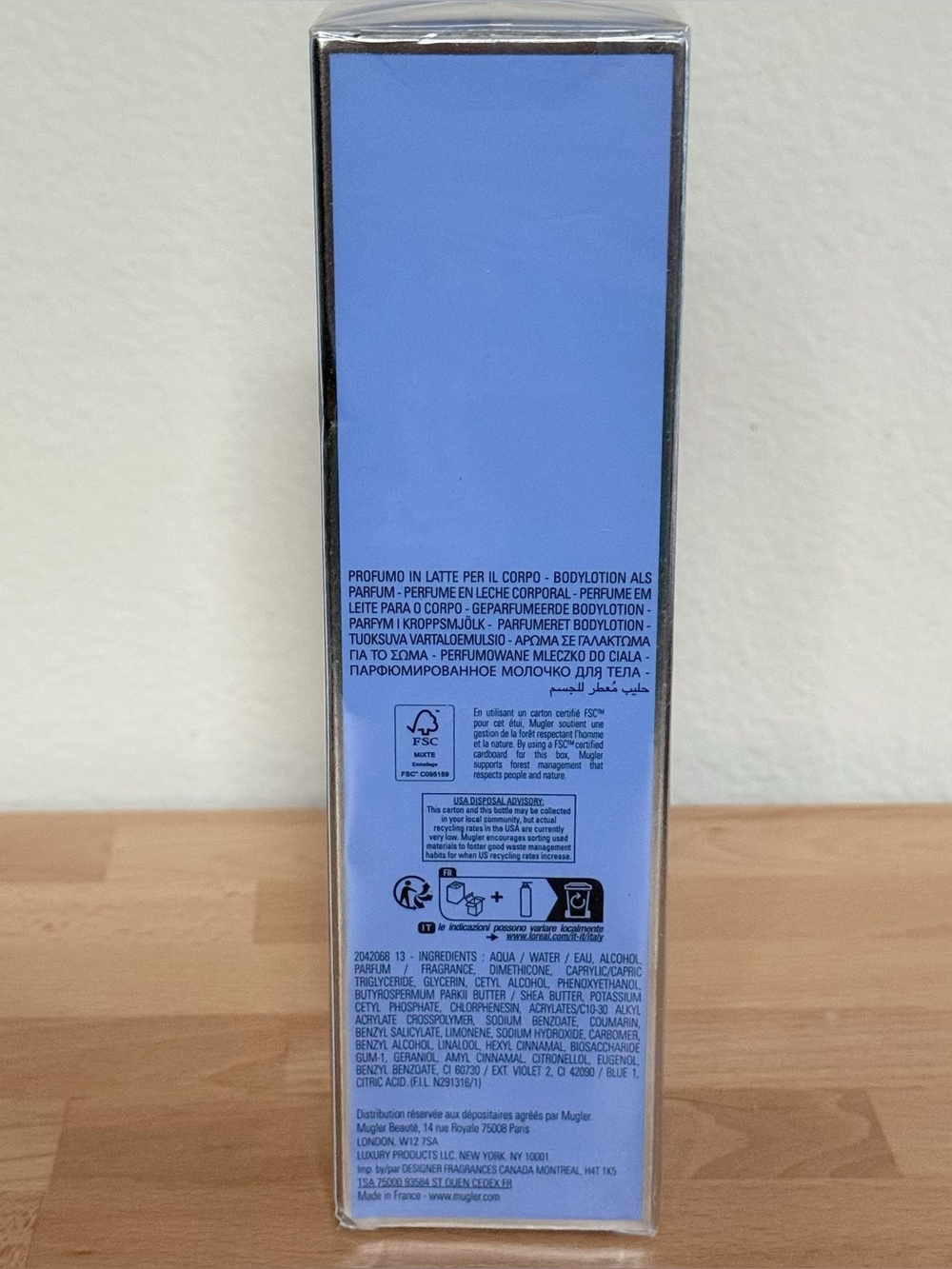 SEALED Mugler Angel Perfuming Body Lotion 200ml/6.7oz - Picture 4 of 5